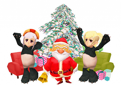 画像ギャラリー No.003のサムネイル画像 / 「M2 -神甲天翔伝-」でクリスマスイベントが開催。あわてんぼうのサンタが出現