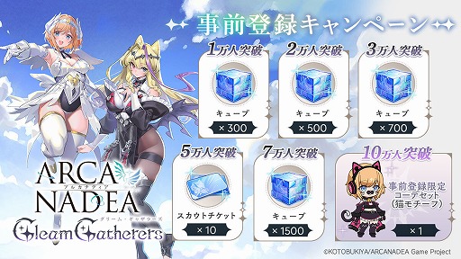 画像ギャラリー No.002のサムネイル画像 / 「アルカナディア - Gleam Gatherers -」が2026年内リリースへ。コトブキヤの美少女プラモシリーズを原作とするスマホ向け新作アクション