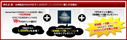 画像ギャラリー No.002のサムネイル画像 / 「真・女神転生IMAGINE」,Gamer-PointからCP購入で15%還元