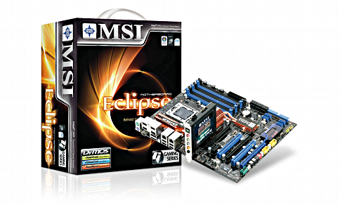 画像集#001のサムネイル/MSI,X58チップセット搭載と思われるゲーマー向けマザーボード「Eclipse」発表
