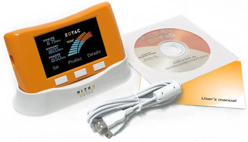 画像ギャラリー No.001のサムネイル画像 / グラフィックスカード向けの外付けOCコントローラ「NITRO」が登場