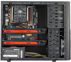 画像ギャラリー No.004のサムネイル画像 / 長尺カードも差せるゲーマー向けPCケース「Elite 430 Black」登場