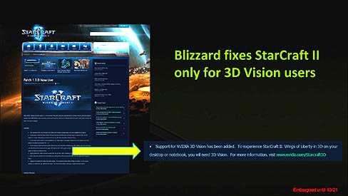 ���������꡼ No.005�Υ���ͥ������ / NVIDIA����3DTV Play�פ�11����ܤ�ȯ�䡣�б��ƥ�Ӥ�PC��Ĥʤ��ơ�3DΩ�λ뤬�ڤ���뿷����