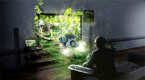 ���������꡼ No.006�Υ���ͥ������ / NVIDIA����3DTV Play�פ�11����ܤ�ȯ�䡣�б��ƥ�Ӥ�PC��Ĥʤ��ơ�3DΩ�λ뤬�ڤ���뿷����