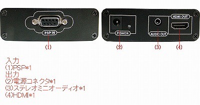 画像集#005のサムネイル/PSPの画面をHDMI接続でディスプレイやテレビに出力できる「HDMI UpScaler」11月末に発売