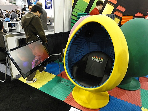 画像ギャラリー No.006のサムネイル画像 / CES会場の「Gaming Showcase」にあった「これはいい」ゲーマー向けチェア