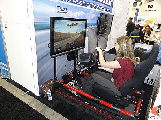 画像ギャラリー No.008のサムネイル画像 / CES会場の「Gaming Showcase」にあった「これはいい」ゲーマー向けチェア