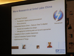 画像ギャラリー No.004のサムネイル画像 / Intel,高速インタフェース「Thunderbolt」の概要を公開し,「Ivy Bridge」世代で標準搭載へ。“ノートPC用外付けGPU”の登場も予告