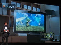 画像ギャラリー No.002のサムネイル画像 / PCオンラインゲームがAndroidタブレットでプレイ可能になる!? ドコモ「Xi」対応タブレット発表会レポート