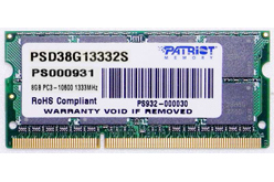 画像ギャラリー No.004のサムネイル画像 / ゲーマー向けが謳われる容量8GBのDDR3モジュールが発売に。Patriot製