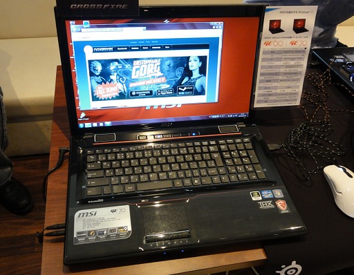 画像ギャラリー No.003のサムネイル画像 / MSI,ゲーマー向けノートPCの体験イベントを開催。新製品GE60/70のほか6月に日本市場投入予定の製品も