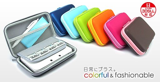 ゲームテック 全7色展開の3ds Ll用セミハードポーチを8月17日に発売 ゲームテック 全7色展開の3ds Ll用セミハードポーチを8月17日に発売