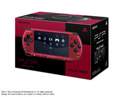 PSPのバリューパック「レッド/ブラック」が11月22日に数量限定で再発売