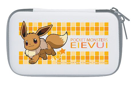 Hori 3ds Ll 3ds用ポーチなどポケモンとのコラボ製品を11月発売 ブラックキュレム ホワイトキュレム と イーブイ がモチーフ