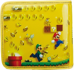 New スーパーマリオブラザーズ 2 モチーフの3ds用大型ケースが登場 マリオやルイージのイラストが大きく描かれたシンプルな3dsケースも