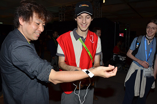 ꡼ No.004 | ŵǼ򼫺ߤ뵻Ѥо졣SIGGRAPH 2012Emerging TechnologiesŸݡȡ2 