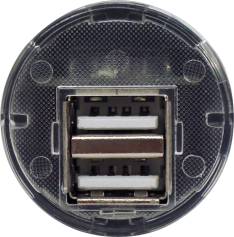 画像ギャラリー No.001のサムネイル画像 / 携帯ゲーム機やスマートフォンを2台同時に接続できる車載用充電器が発売に