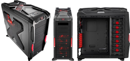 画像ギャラリー No.001のサムネイル画像 / アスク，Xの文字をあしらうゲーマー向けPCケースを発売