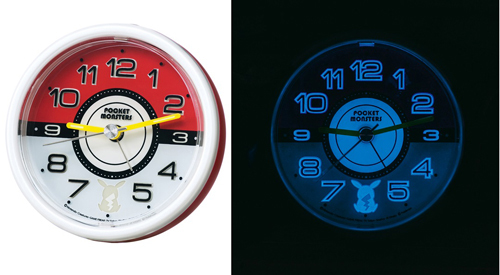 画像集 No.008のサムネイル画像 / ポケモンのモンスターボールとマスターボールが目覚まし時計に。22匹のポケモンをあしらった「大音量目ざまし時計」と共に4月14日より販売へ