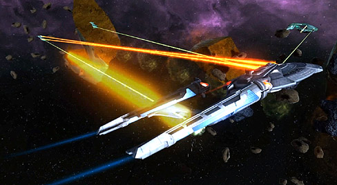 画像ギャラリー No.005のサムネイル画像 / トレッキー欣喜雀躍。宇宙での戦闘シーンがたっぷり入った,「Star Trek Online」の最新ムービーを掲載