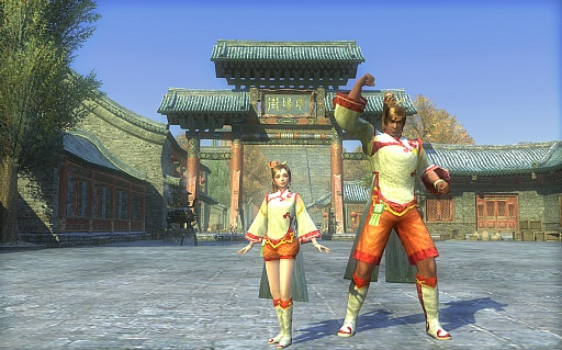 画像ギャラリー No.002のサムネイル画像 / 「真・三國無双 Online」のアップデート「小喬」を先行プレイ。新武器「桃扇」と英傑服飾で小喬になりきろう