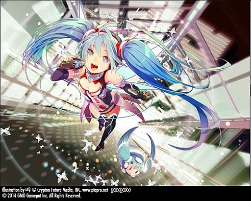 画像ギャラリー No.005のサムネイル画像 / 「ファンタジーアースゼロ」，初音ミクとのコラボイベントを開催