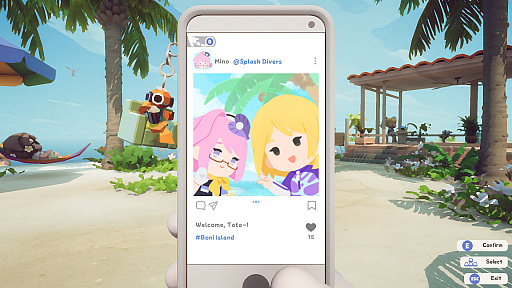 画像ギャラリー No.005のサムネイル画像 / 美しい海中で写真を撮ったり，かわいい日記を付けたりして楽しめる癒し系ダイビングゲーム「Splash Divers」，プレイテストを実施中