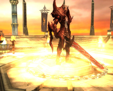 画像集#010のサムネイル/歯応え満点! 「Soul of the Ultimate Nation」の新コンテンツ「呪われた塔」テストレポート