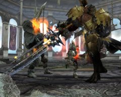 画像集#022のサムネイル/歯応え満点! 「Soul of the Ultimate Nation」の新コンテンツ「呪われた塔」テストレポート