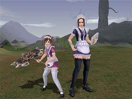 画像集#002のサムネイル/目指せ!戦うメイドさん「ベルアイル」に戦闘用メイド装備登場