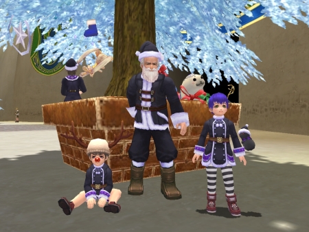 画像集#001のサムネイル/冬祭り一色の「ベルアイル」に「黒い冬祭りの衣装」レシピが登場