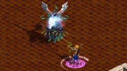 画像集#022のサムネイル/「RED STONE」,メイドの変身職「黒魔術師」を実装。「試練のダンジョン」も追加