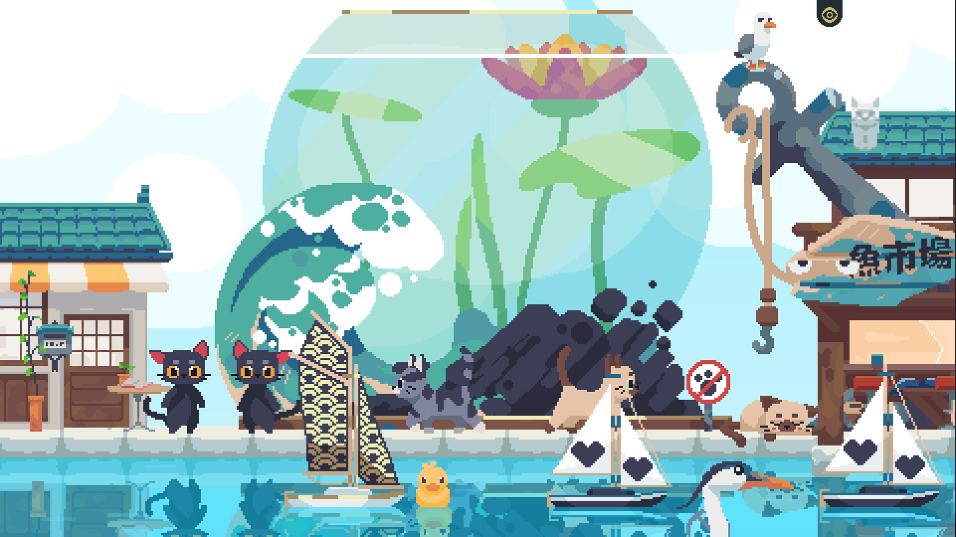 お刺身派ねこも日向ぼっこ派ねこも満足。“猫の島”づくりゲーム「キャットアイランド」Steamで発売
