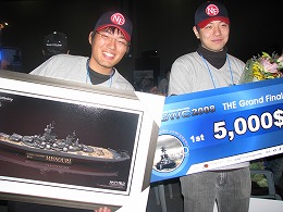 画像集#005のサムネイル/［G★2008＃39］「NAVYFIELD」では日本チームが優勝，GNGWC 2008 Grand Final開催