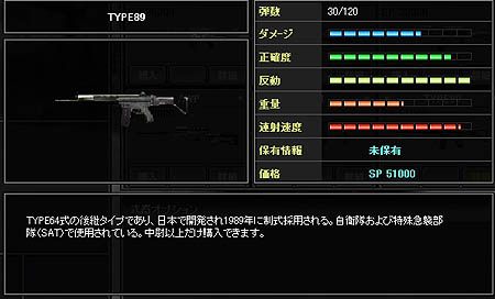 画像ギャラリー No.004のサムネイル画像 / 「SPECIAL FORCE」，SAT配備のアサルトライフル「TYPE89」を実装