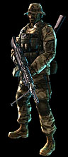 画像ギャラリー No.002のサムネイル画像 / 「SPECIAL FORCE」黒豹の異名を持つ新男性キャラ「ハシモト」登場