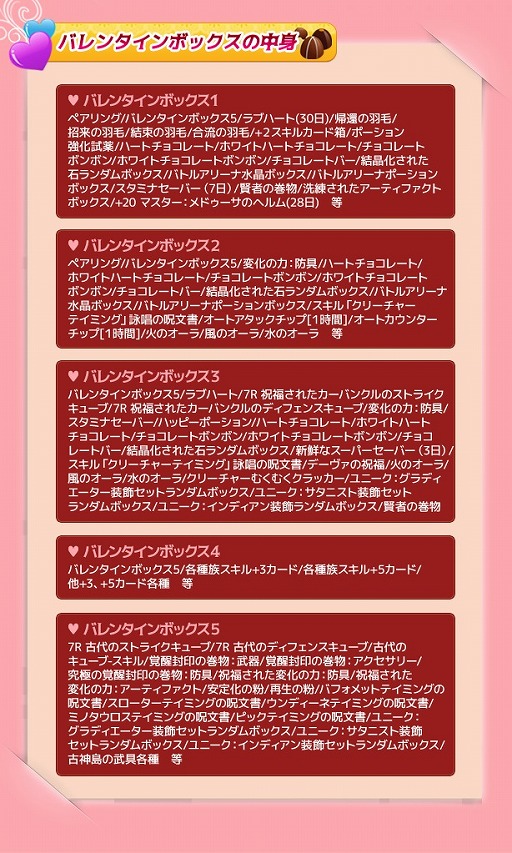 画像ギャラリー No.002のサムネイル画像 / 「RAPPELZ」,バレンタインイベントが開幕。モンスターを倒して豪華アイテム入手のチャンス