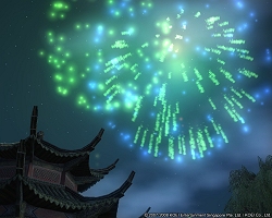 画像ギャラリー No.003のサムネイル画像 / 【リリース】三国の夜空を花火が彩る「三國志 Online」で花火祭イベント実施