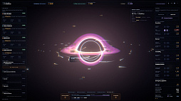 画像ギャラリー No.004のサムネイル画像 / 世界最悪のペット“ブラックホール”にエサを与え,宇宙最大を目指す。天体物理学を題材にしたインクリメンタルゲーム「How To Grow a Black Hole」は本日発売