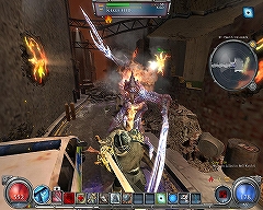 画像集#002のサムネイル/ハック&スラッシュの新境地を切り開いた意欲作,「Hellgate: London」(英語版)のレビューを掲載