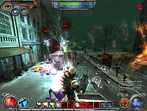 画像集#001のサムネイル/「Hellgate:London」日本語版の発売は2008年夏。発売元/販売元をエレクトロニック・アーツに変更し,北米版との連携を強化