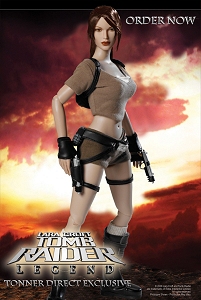 画像集#001のサムネイル/Eidos公認,トゥームレイダーのララ・クロフト人形が発表