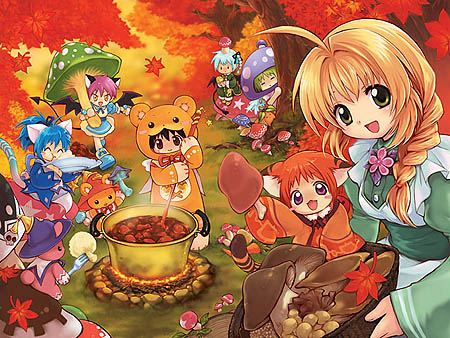 画像ギャラリー No.001のサムネイル画像 / 「ECO」秋恒例「きのこ狩りイベント2008」開催。SSコンテストも