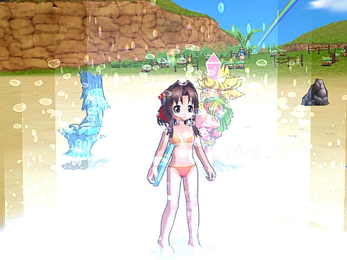 画像ギャラリー No.002のサムネイル画像 / 夏本番！　「エミル」海開きイベント，飛空庭キャンペーンも開催