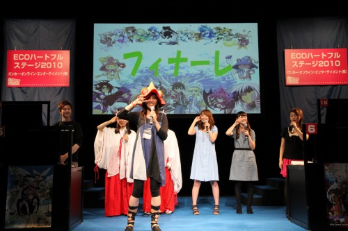 画像ギャラリー No.030のサムネイル画像 / 能登麻美子さんと井口裕香さんによるオリジナルストーリーの公開収録も行われた「ECOハートフルステージ2010」,DEM用新アバターの存在も明らかに