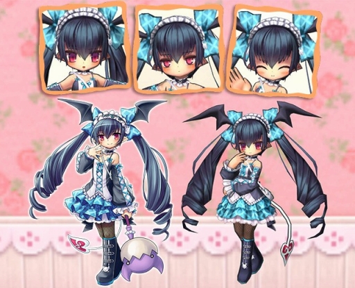 エミル・クロニクル・オンライン」新パートナー「小悪魔少女