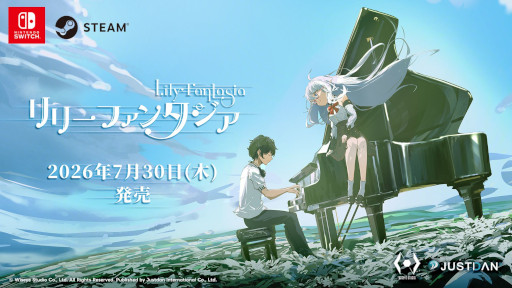 画像ギャラリー No.001のサムネイル画像 / 魔法のピアノを奏でるリズムゲーム「リリーファンタジア」,PC/Switch向けにリリース。白と黒のノーツに合わせて,タイミングよくボタンを押そう