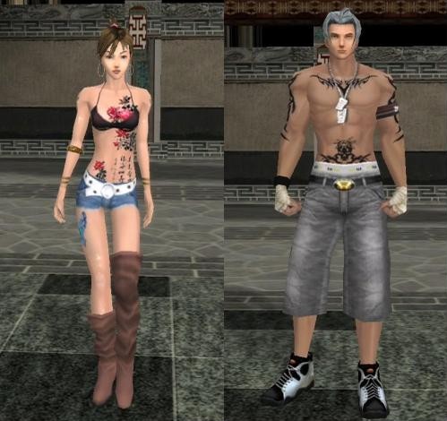 画像ギャラリー No.002のサムネイル画像 / 「RAN ONLINE」体にタトゥーが入ったワイルド＆セクシーな衣装登場