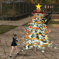 画像ギャラリー No.001のサムネイル画像 / ツリーをぶっ飛ばせ，「RAN ONLINE」のクリスマスイベント