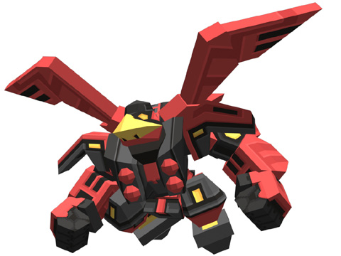 画像ギャラリー No.001のサムネイル画像 / 「ロボ聖紀C21」，空を自由に舞うロボ「コーテング」を追加